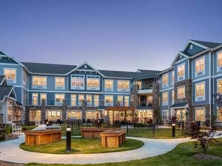 ACR4500 balcony and portico railings at dusk