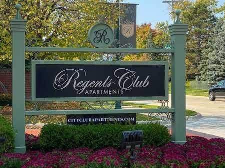 Steel monument sign