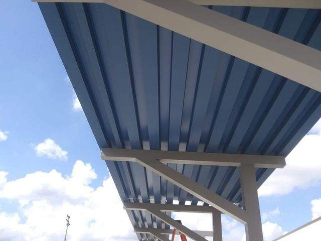 Aluminum canopy
