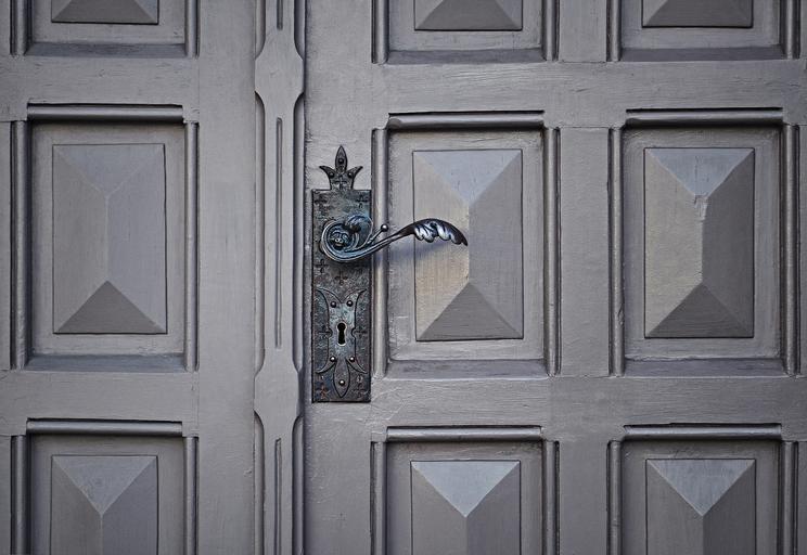 Custom metal door handle